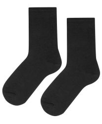 Едноцветни детски чорапи - ЧЕРНИ 33-36