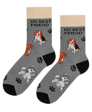 Детски чорапи с кученца