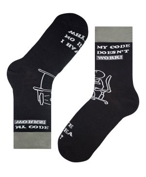 Чорапи „My code works / My code doesn’t work“ – класика за програмисти