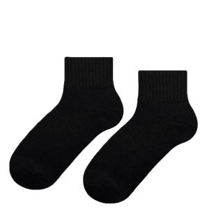  ПАМУЧНИ ЧОРАПИ КЪС КОНЧ - ЧЕРНИ