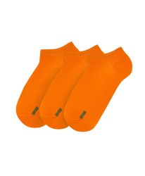 СЕТ 3 ЧИФТА еластични бамбукови терлици ОРАНЖЕВИ