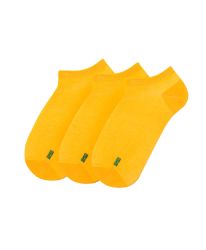 СЕТ 3 ЧИФТА еластични бамбукови терлици - ЖЪЛТИ