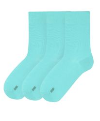 СЕТ 3 ЧИФТА бамбукови чорапи - СВЕТЪЛ ТЮРКОАЗ
